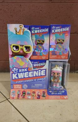 XOX Kweenie Figure Set of 11 NIB LTD Includes Display Doll - SEALED