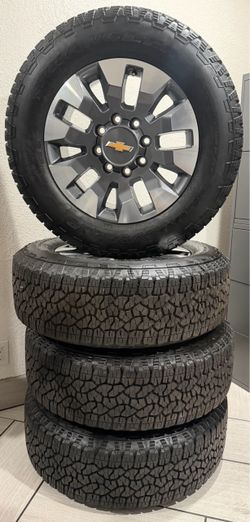 2024 Silverado 2500HD rims