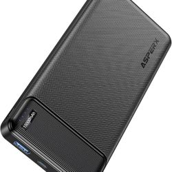 AsperX Portable Charger, PD 22.5W 15000mAh Power Bank Fast Charging 3 Device,