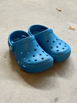 Crocs Kids Classic Clog (Blue, Size C11)