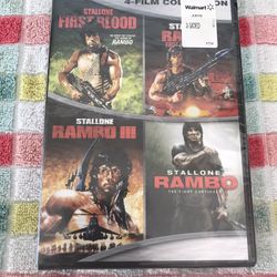 Sylvester Stallone 4 Film Dvd