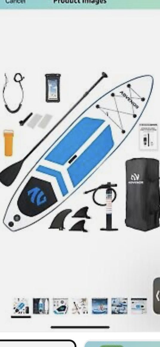 Two Inflatable Paddle Boards