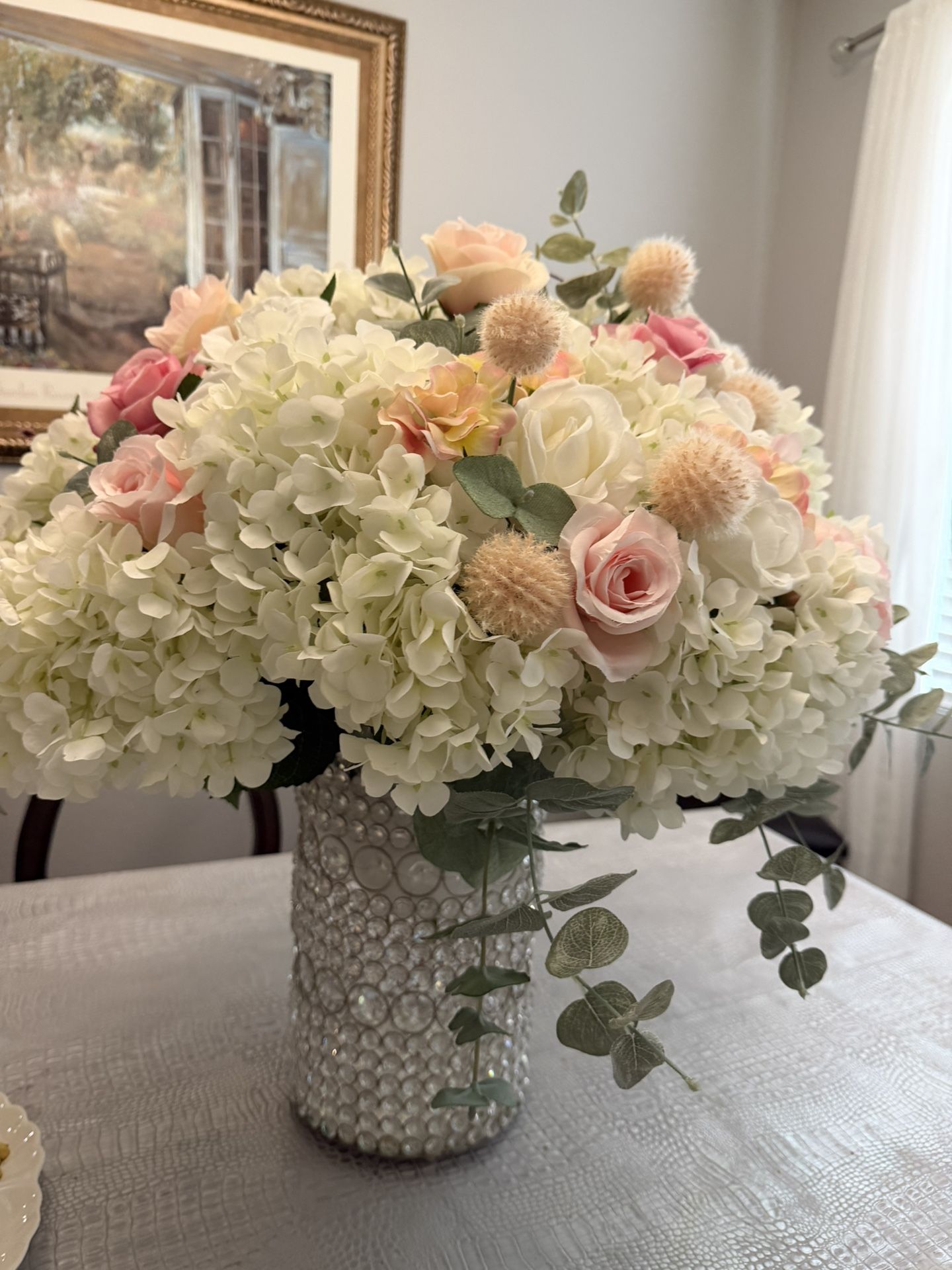 Flower Decor Vase And Flowers 