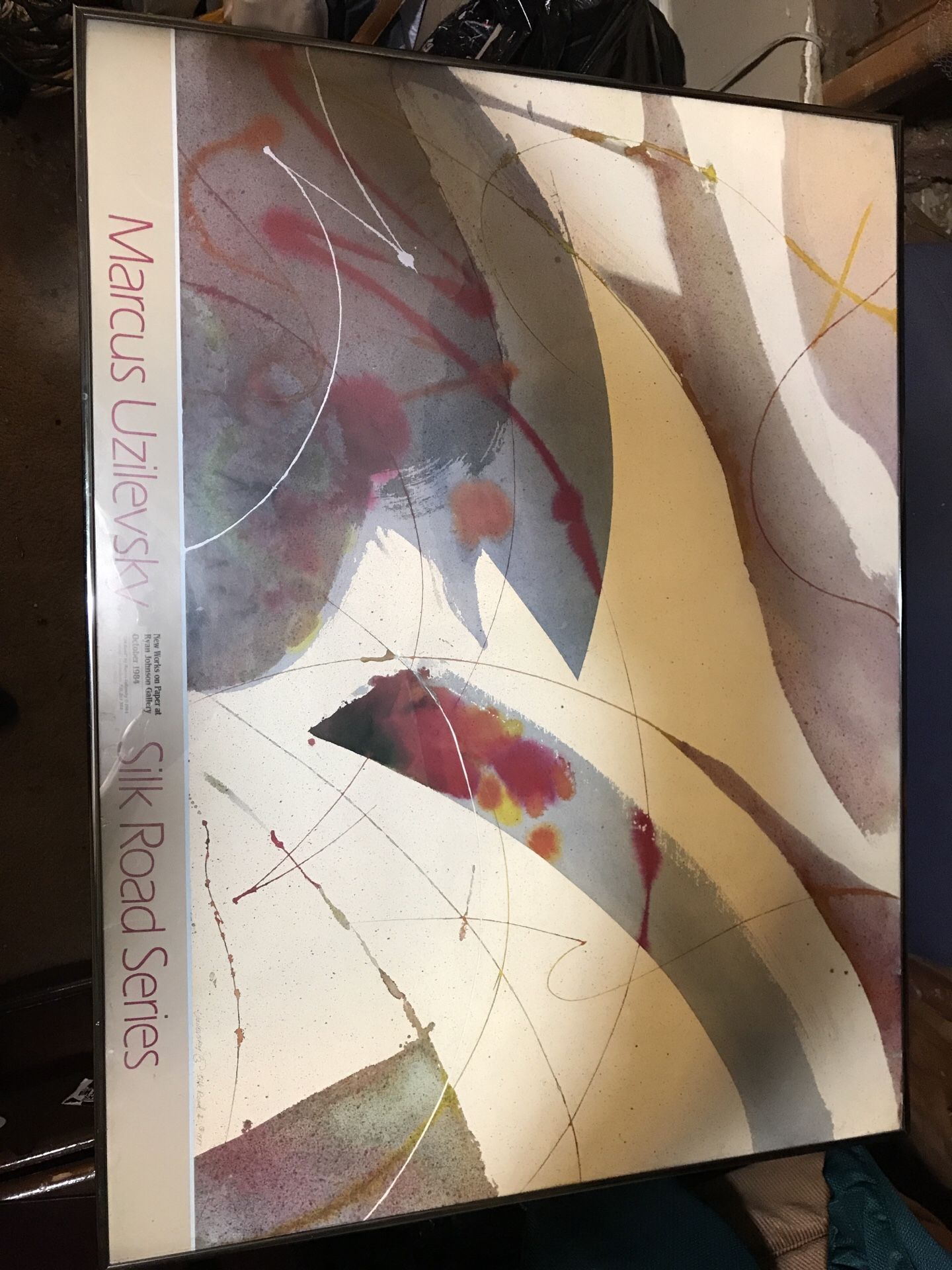 Marcus Uzilevsky Silk Road Series Framed Picture