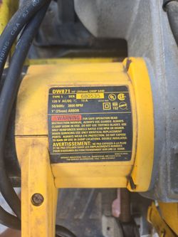 Dewalt chop saw 14"