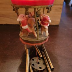 Vintage Christmas  Wind Chime