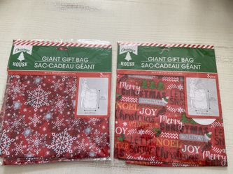 Giant Christmas Sac Bags-2 Available for $1 each