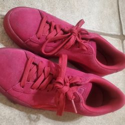 Pink Pumas Shoes