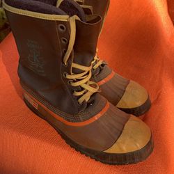 Sorel Steel Toe Insulated Work Boots Size 10