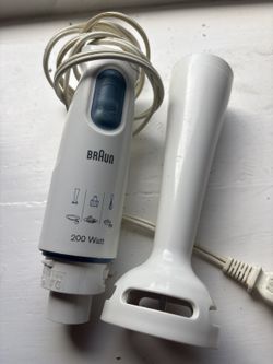 Braun immersion blender, 200 Watt
