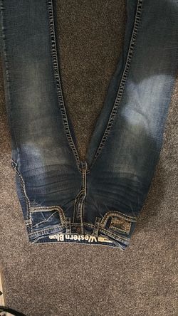 28x30 Western Blue jeans