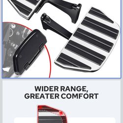 Brand New Stainless Steel Motorcycle Floorboards For Harley Davidson Touring Models 93-24