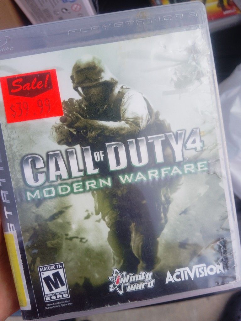 Call Of Duty Modern Warfare For PS3