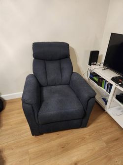 Blue Recliner Chair