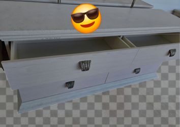 Large dresser with mirror