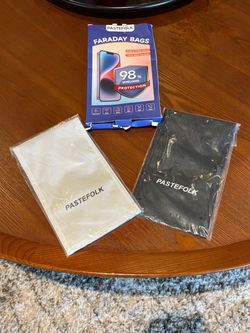 New Pastefolk Faraday Bags 2-Pack