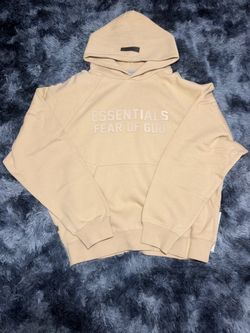 Sand S essentials hoodie