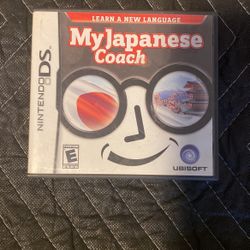 Nintendo DS My Japanese Coach Video Game