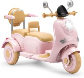 12V 2-Seater Ride on Motorcycle for Kids