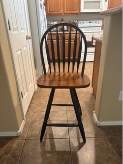 Two matching barstools