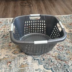 FREE Gray Plastic Laundry Basket