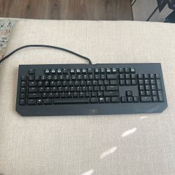 Black Blackeidow Razor Computer / Gaming Chroma Keyboard