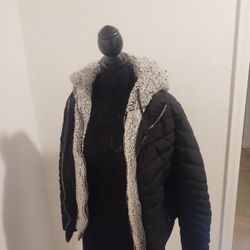 Women Black Jacket Size M