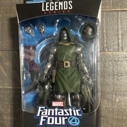 Marvel Legends Doctor Doom Figure Super Skrull Wave Fantastic 4 No trades