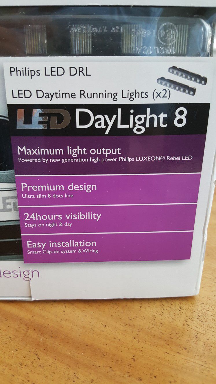 Følge efter Bøde Siesta Philips LED Daylight 8 DRL for Sale in San Bernardino, CA - OfferUp