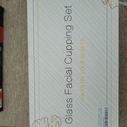 Glass facial cupping set