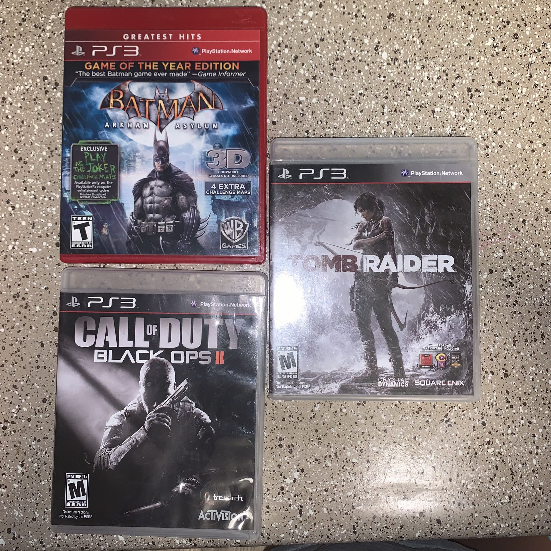 various ps3 games