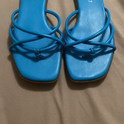 Blue Sandals