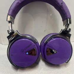 COWIN E7 Active Noise Cancelling Headphones Bluetooth Wireless -Purple  