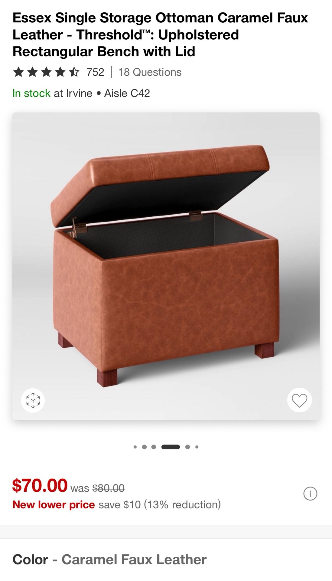 Storage Ottomans (2)