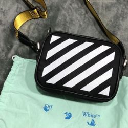 Off White Horizontal Crossbody Bag
