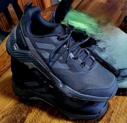 Adidas Hiking Shoes Terrex Black Size 7.5 Mens Semi New