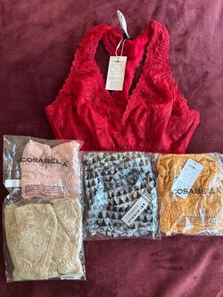 Never worn lace bralettes