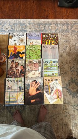 The New Yorker Magazine Lot of 12