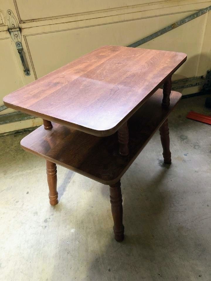 End Table With Shelf