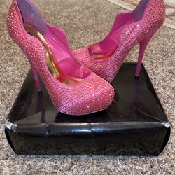 Posh Rhinestone Heels