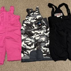 12 Month Snow Bibs