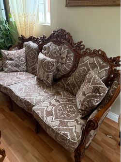 2 Arm Chair, coffee table, and 2 side tables