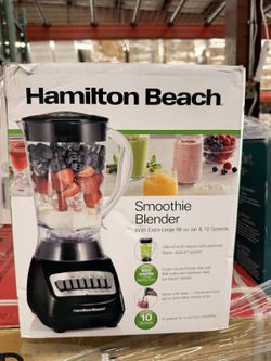 Hamilton Beach Smoothie Blender 56 Oz, Open Box, Brand New