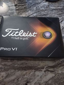 Titleist pro V1 balls