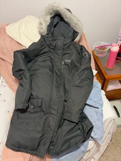 Long heavy Columbia coat