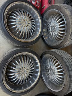 22” Strada Rims on good tires