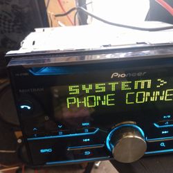 Pioneer FH X730BS Double Din Deck Radio