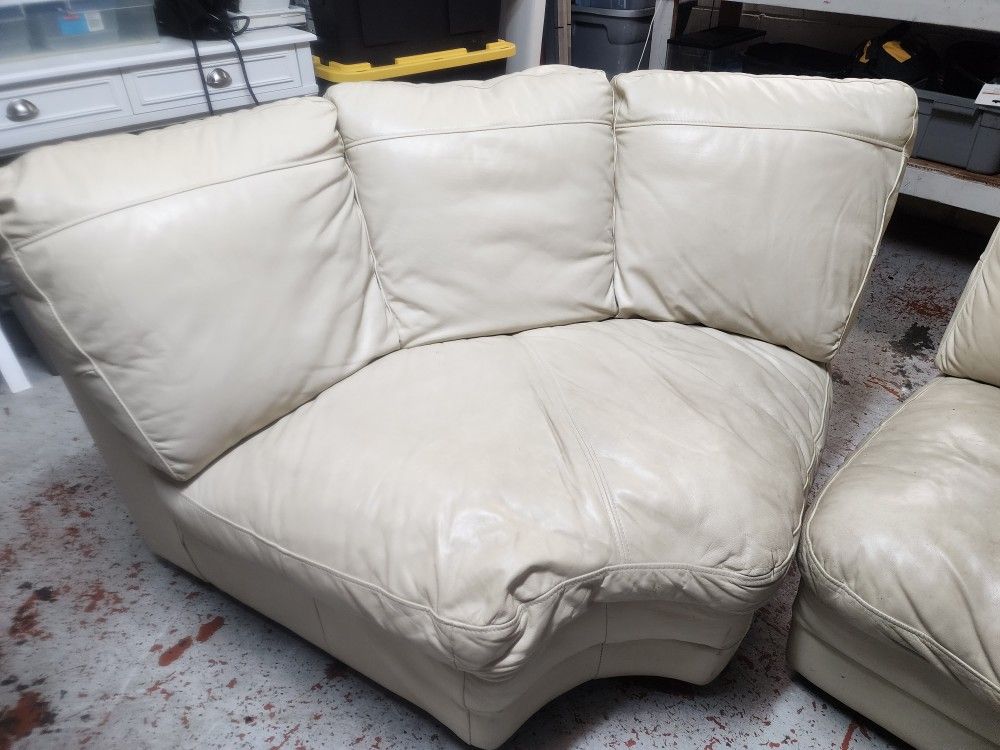 Leather Sofa Set