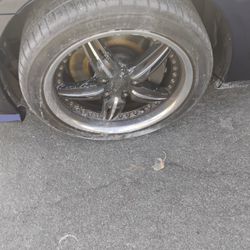 18 In Foose Rims Trade For Lexus Gs350 Stock 18s Part