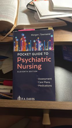 Pocket guide to psychiatric nursing